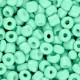 Glasperlen rocailles 6/0 (4mm) Mint turquoise